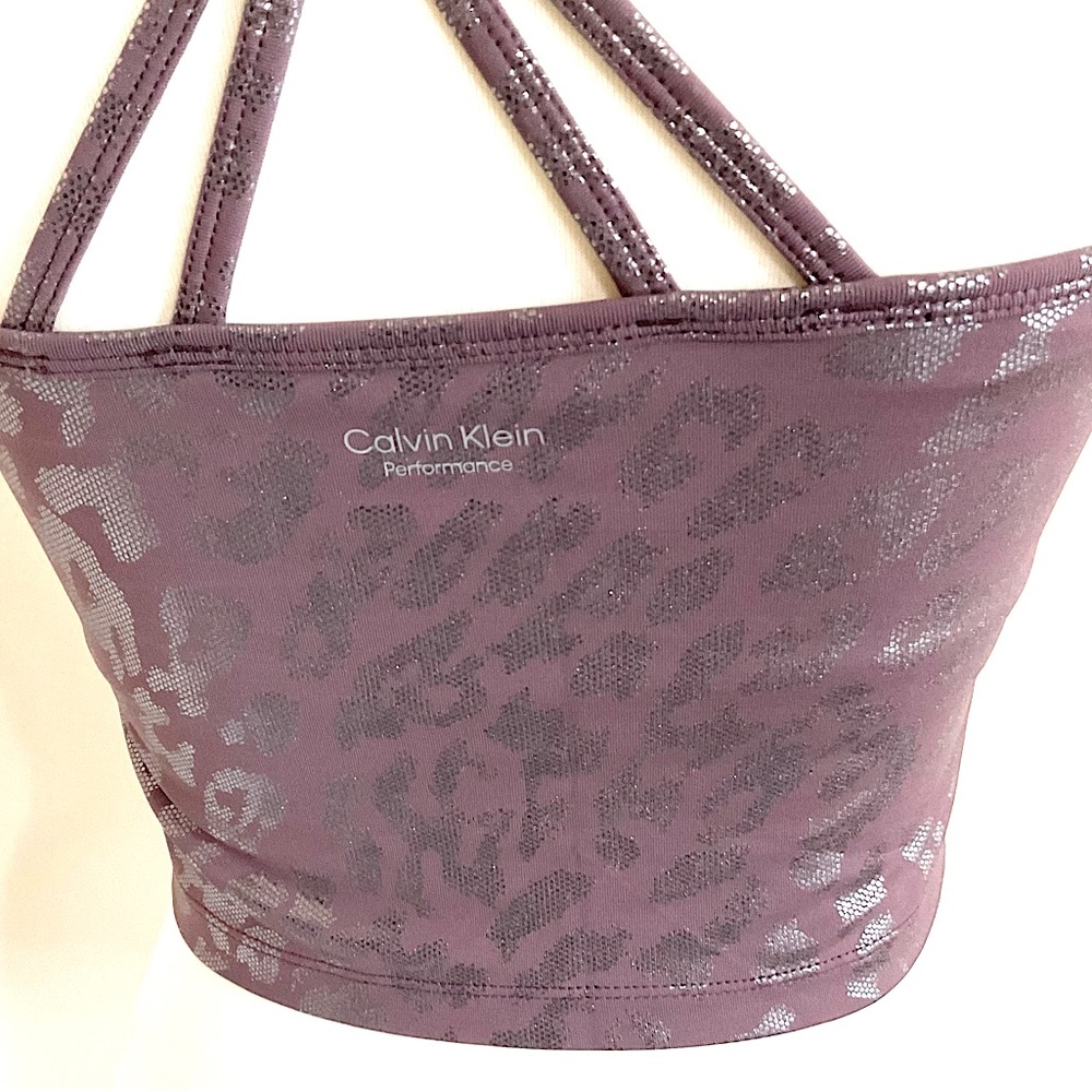 Calvin Klein Performance Metallic Tank Java M - image 7